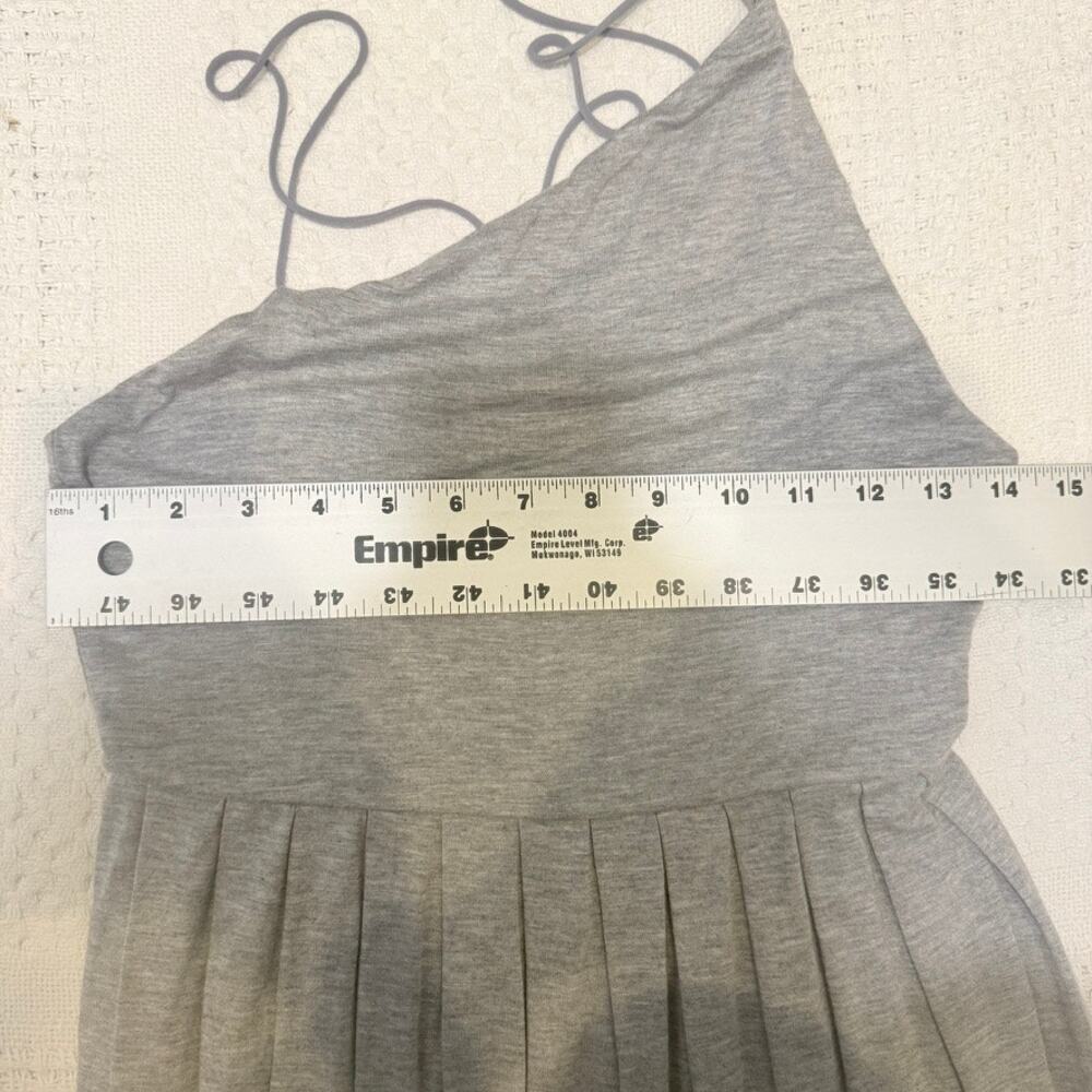 Urban Outfitters medium strappy low back pleated maxi dress D4 3324 - Picture 3 of 11